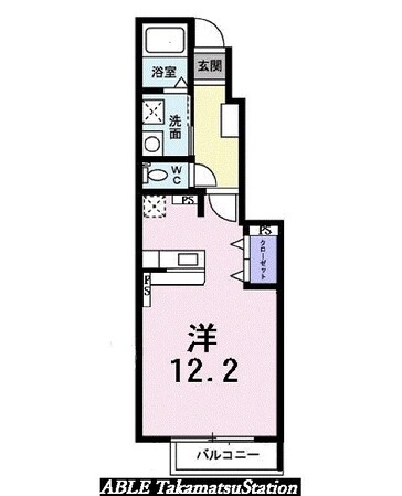 サン・フィールド　ⅡＢの物件間取画像